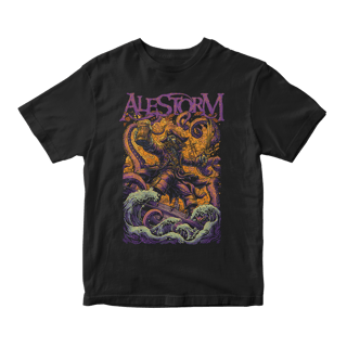 Nome do produto Camiseta Essencial Alestorm | Kraken Rage