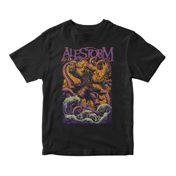 Camiseta Essencial Alestorm | Kraken Rage