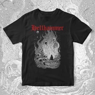 Nome do produto Camiseta Hellhammer | Skull Sermon