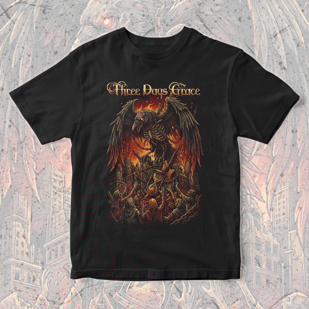 Nome do produto: Camiseta Three Days Grace | Time Of Dying