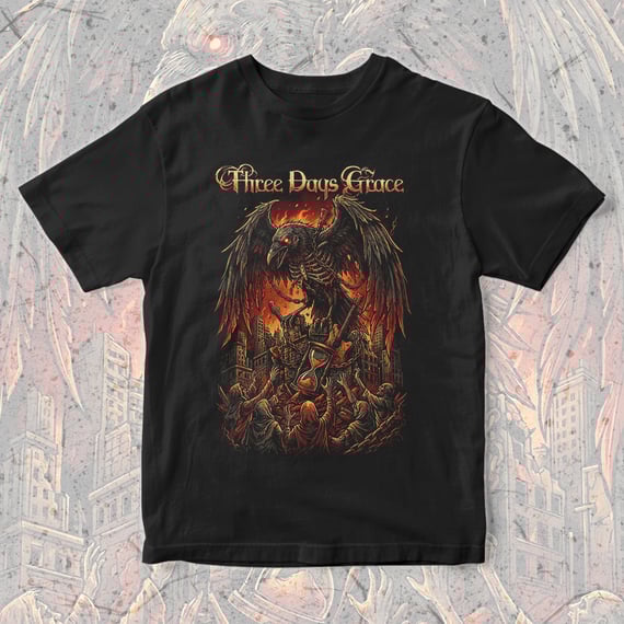 Camiseta Three Days Grace | Time Of Dying