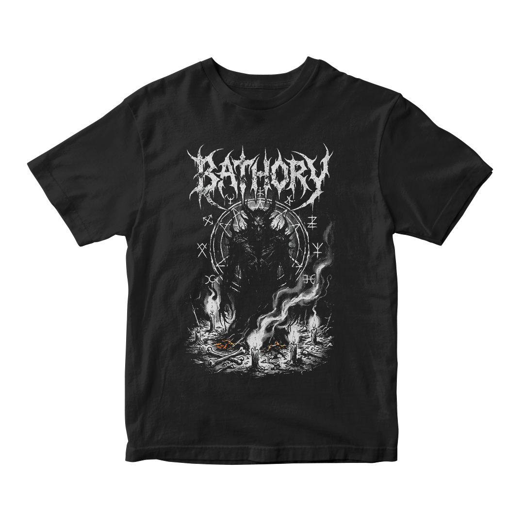 Nome do produto: Camiseta Essencial Bathory | Shadow Invocator