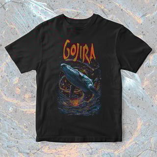 Nome do produto Camiseta Gojira | Whale Spirit