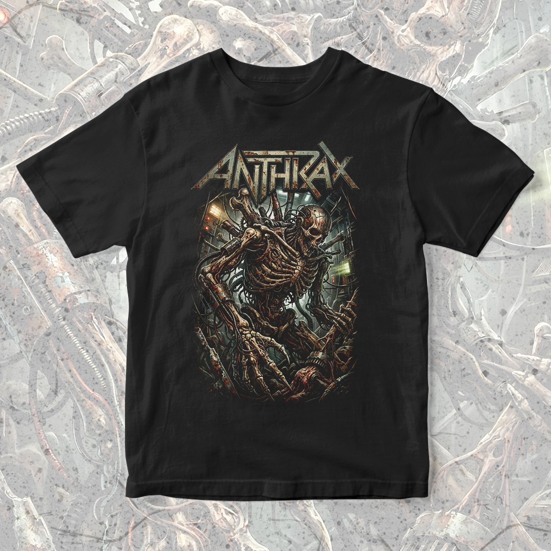 Nome do produto: Camiseta Anthrax | Persistence Of Rust