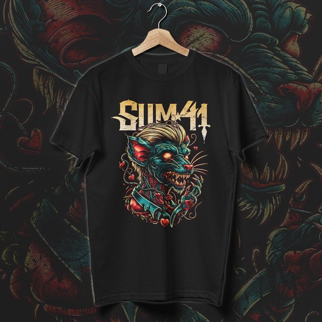 Nome do produto: Camiseta Sum 41 | Underclass Rodent