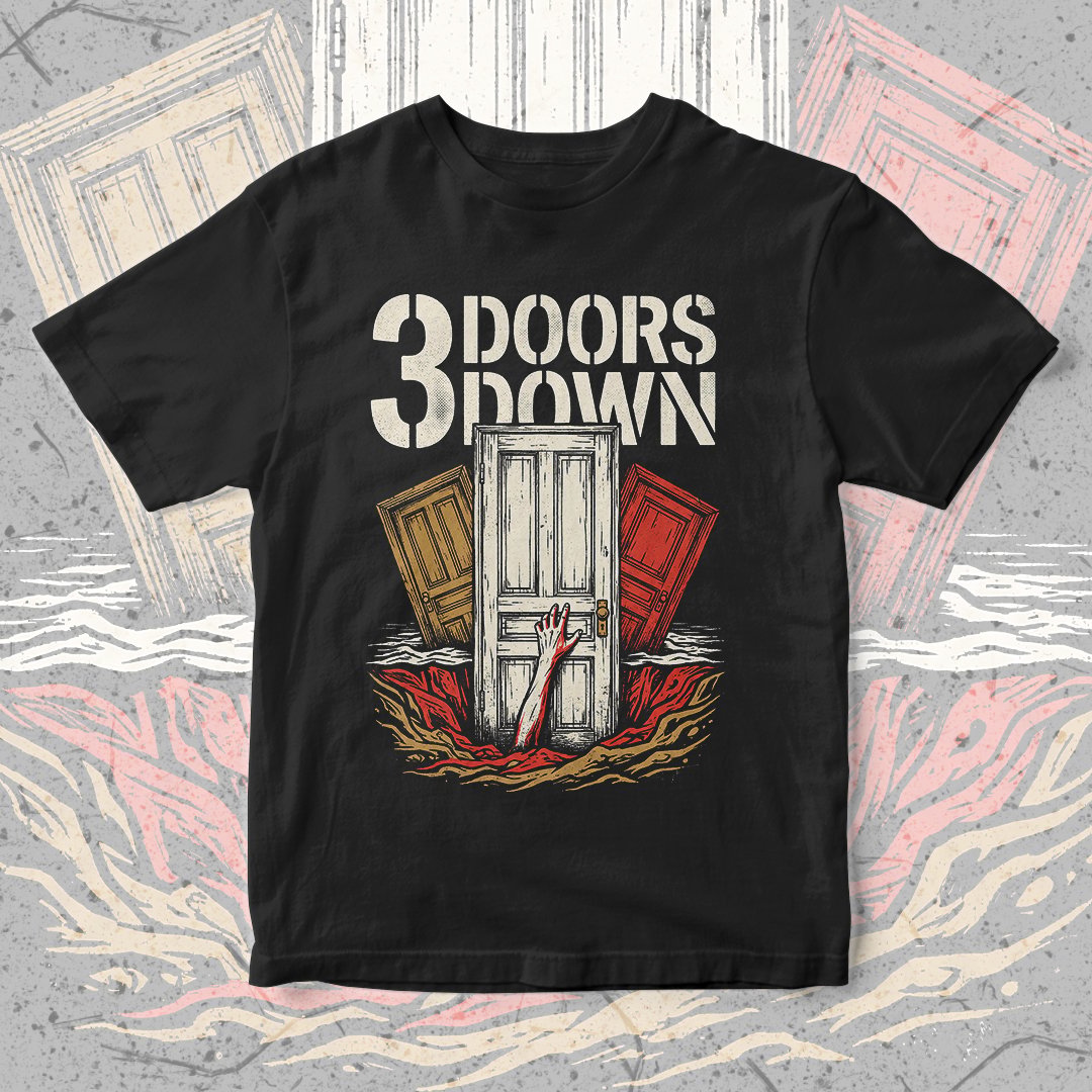 Nome do produto: Camiseta 3 Doors Down | Pick Your Door
