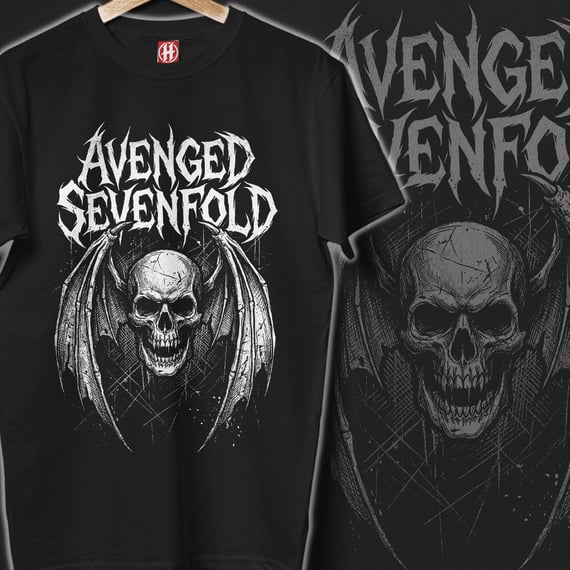 Camiseta Avenged Sevenfold | Grunge Deathbat