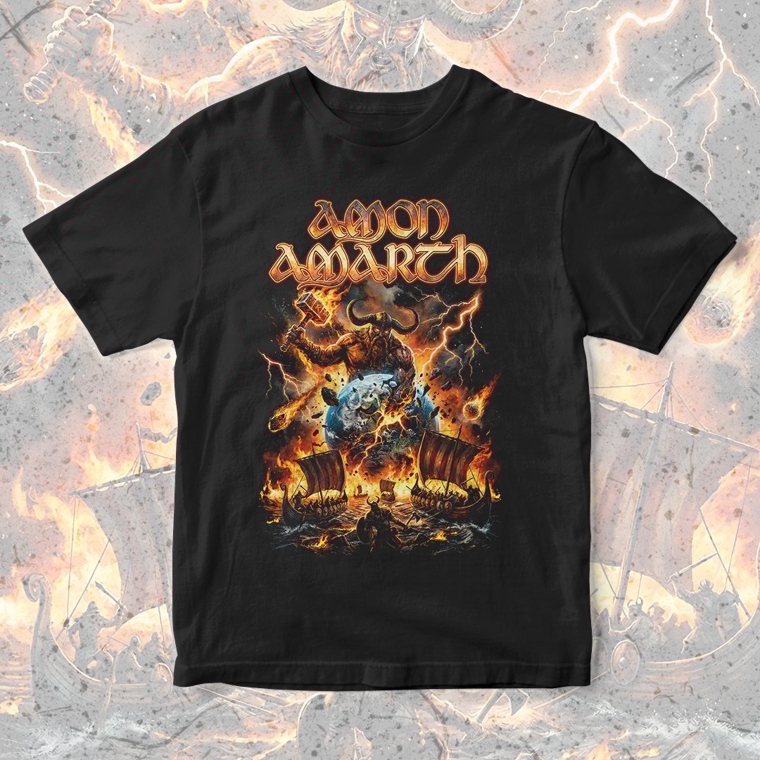 Nome do produto: Camiseta Amon Amarth | Destroyer Of The Universe