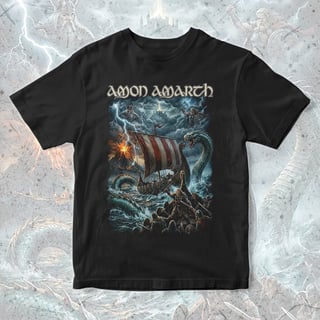 Camiseta Amon Amarth | Rage Of The World Serpent