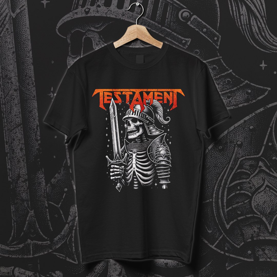 Nome do produto: Camiseta Testament | Damned Crusade