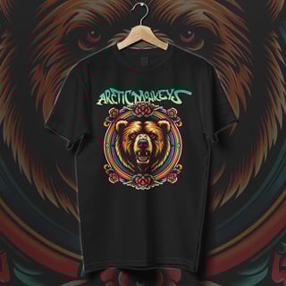 Nome do produto Camiseta Arctic Monkeys | Angry Teddy Picker