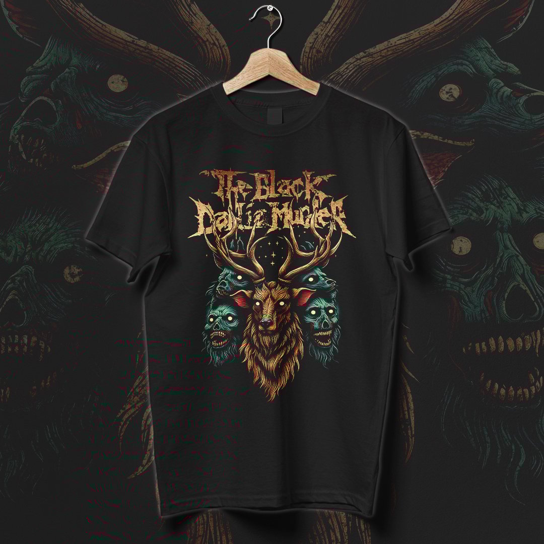 Nome do produto: Camiseta The Black Dahlia Murder | Nocturnal Antlers