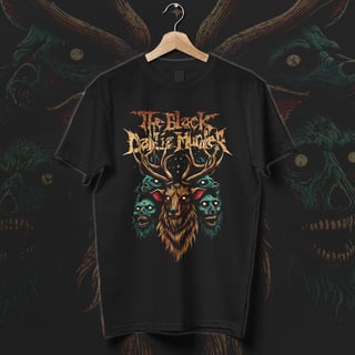 Camiseta The Black Dahlia Murder | Nocturnal Antlers