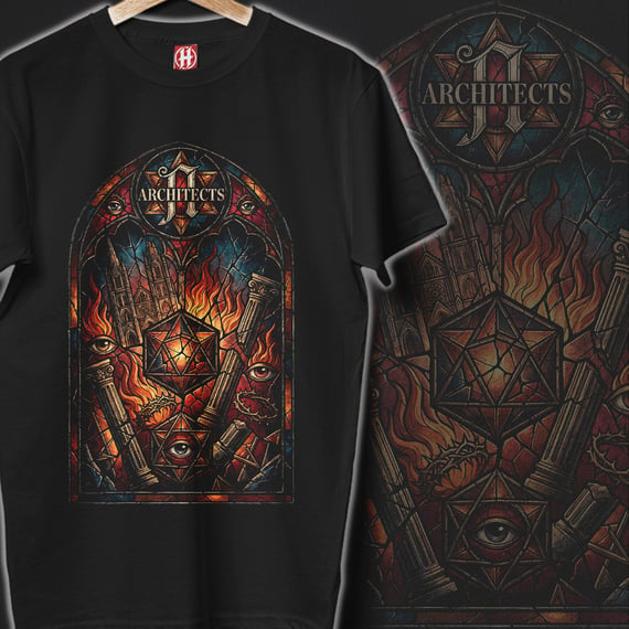 Camiseta Architects | Burning Cathedral