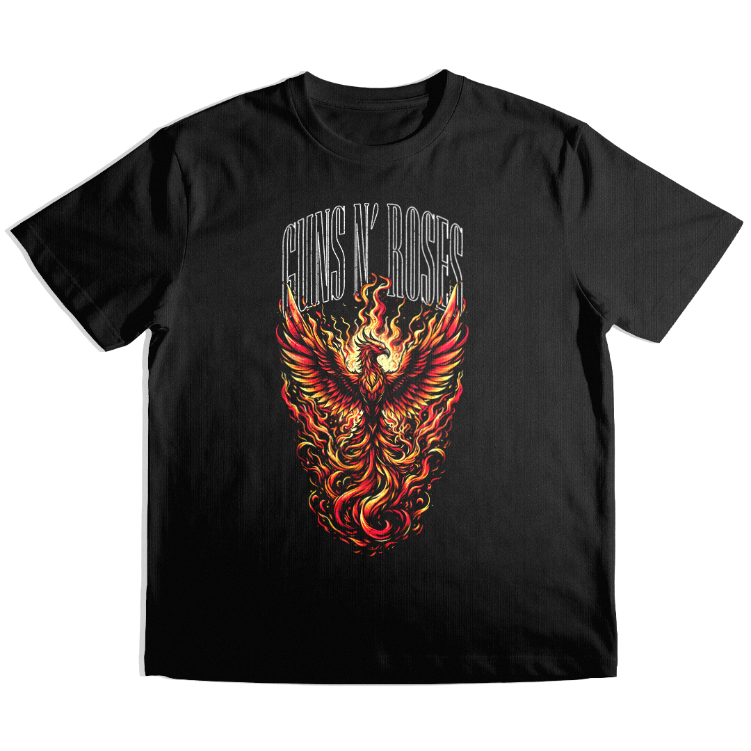 Camiseta Essencial Guns n Roses | Phoenix Rise