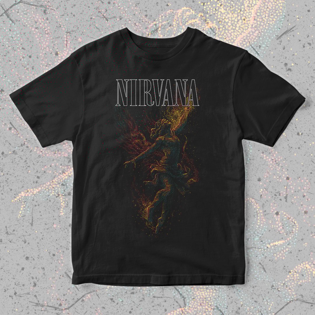 Nome do produto: Camiseta Nirvana | Divine Dissolve