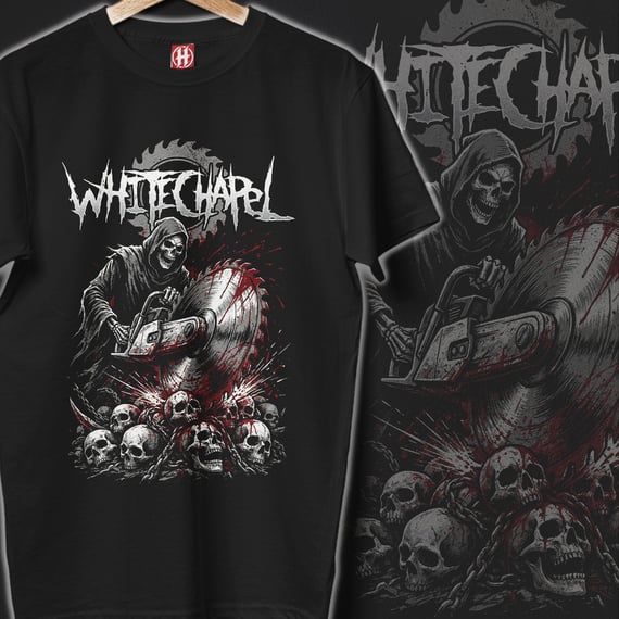 Camiseta Whitechapel | Death By Saw