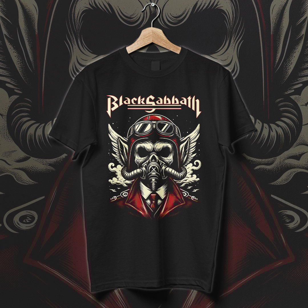 Nome do produto: Camiseta Black Sabbath | Sabbath Pilot