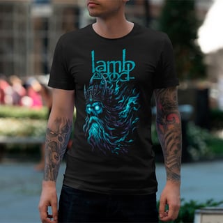 Nome do produto Camiseta Lamb of God | Nameless Throne