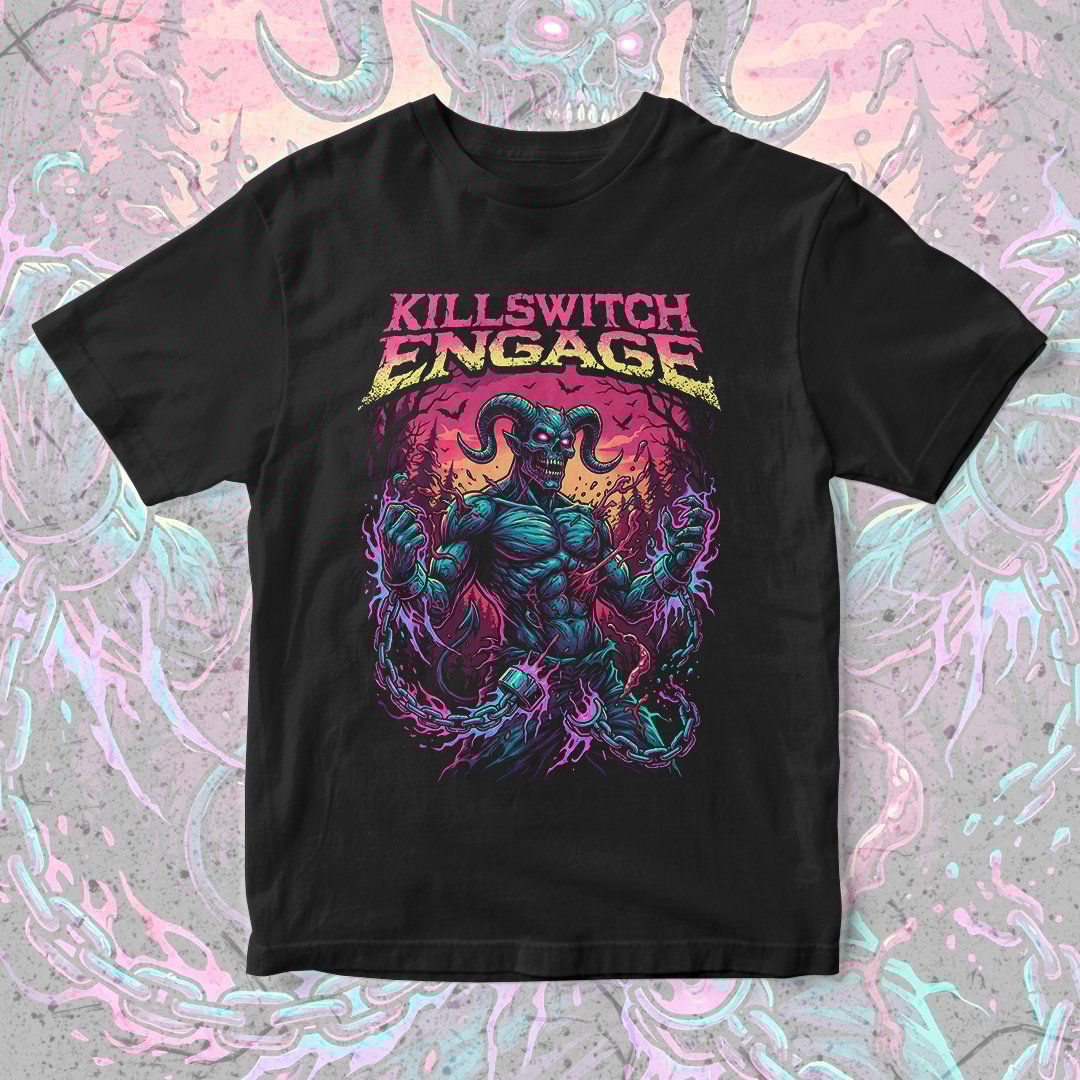 Nome do produto: Camiseta Killswitch Engage | Unbroken Demon