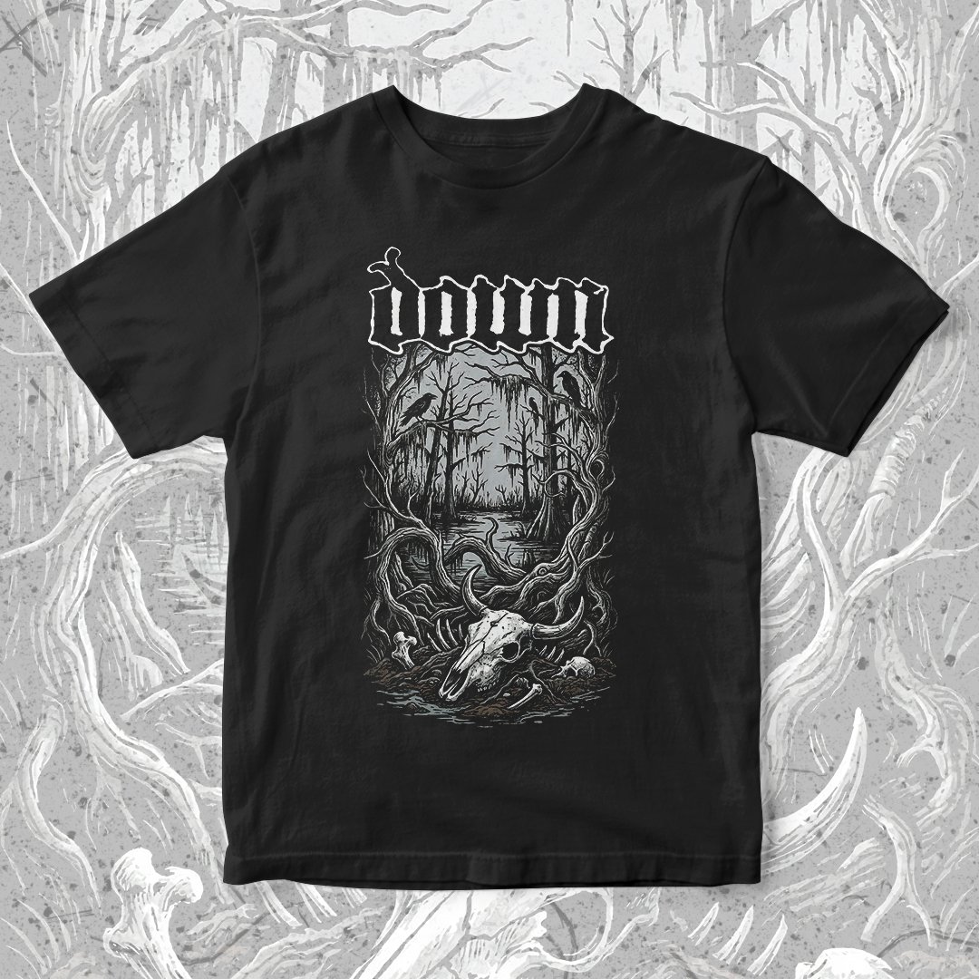 Nome do produto: Camiseta Down | Bones and Crows