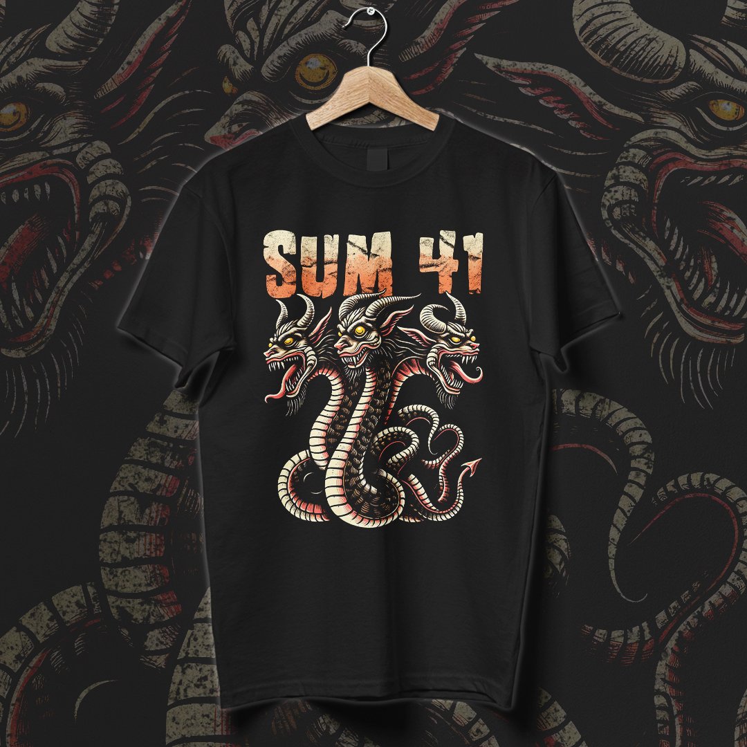 Nome do produto: Camiseta Sum 41 | Triple Trouble