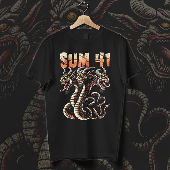Camiseta Sum 41 | Triple Trouble