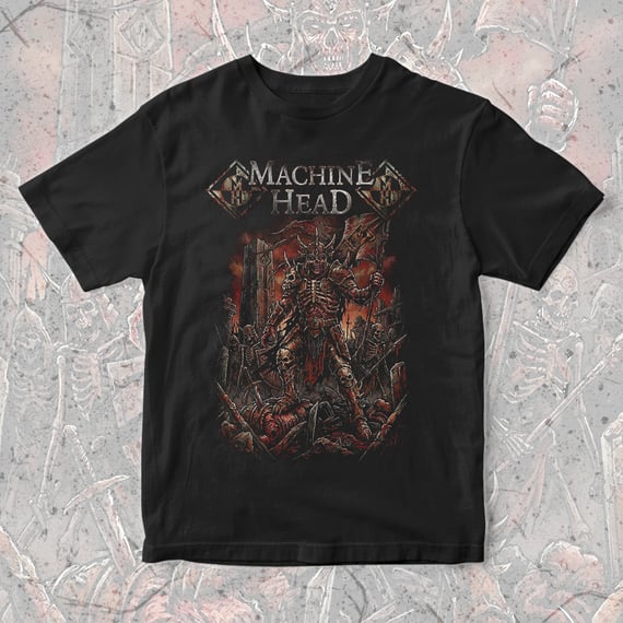 Camiseta Machine Head | Bloodstone Warlord