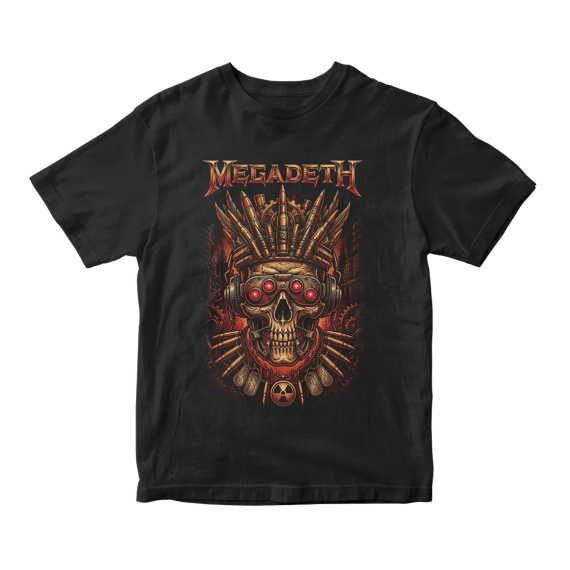 Camiseta Prime Megadeth | Bullet Crown