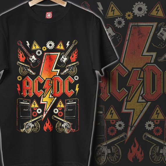 Camiseta AC/DC | Danger Rock Zone
