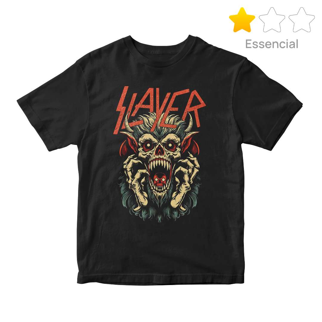 Camiseta Essencial Slayer | Death Of Tongue
