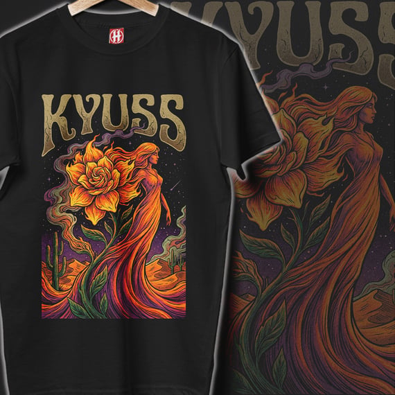 Camiseta Kyuss | Gardenia