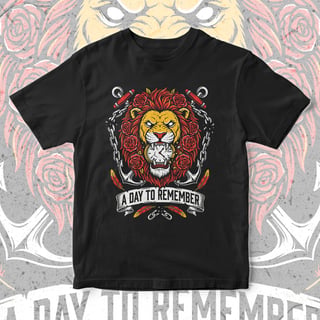 Camiseta A Day To Remember | Time Of The Lion