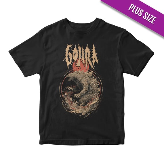 Camiseta Plus Size Gojira | Godzilla Unleashed