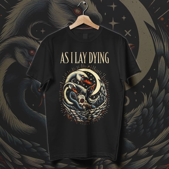 Camiseta As I Lay Dying | Fight of the Swans