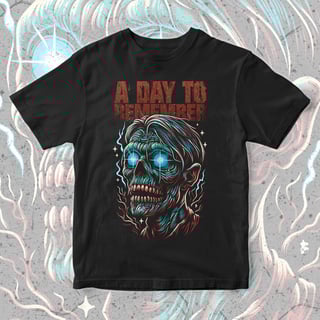Nome do produto Camiseta A Day To Remember | Neon Undead