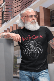 Nome do produto Camiseta Alice in Chains | Web of Decay