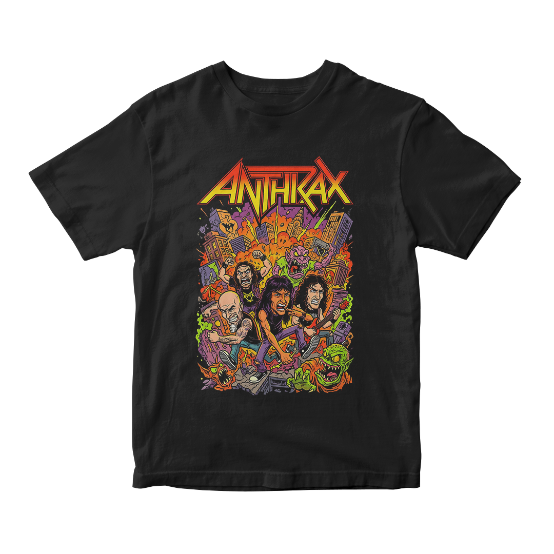 Nome do produto: Camiseta Prime Anthrax | Gung Ho Attack