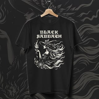 Camiseta Black Sabbath | Witch Flame