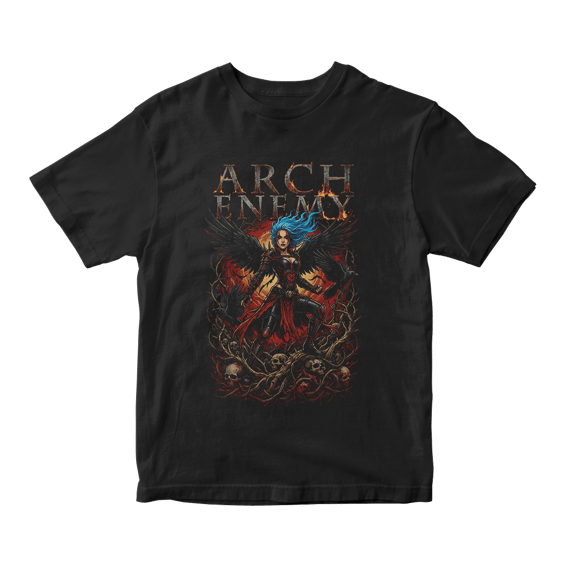 Camiseta Essencial Arch Enemy | Blue Valkyrie