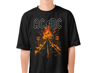 Nome do produto Camiseta AC/DC | Hell Road