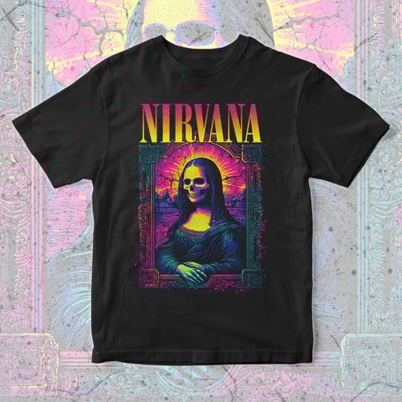 Camiseta Nirvana | Grunge Da Vinci