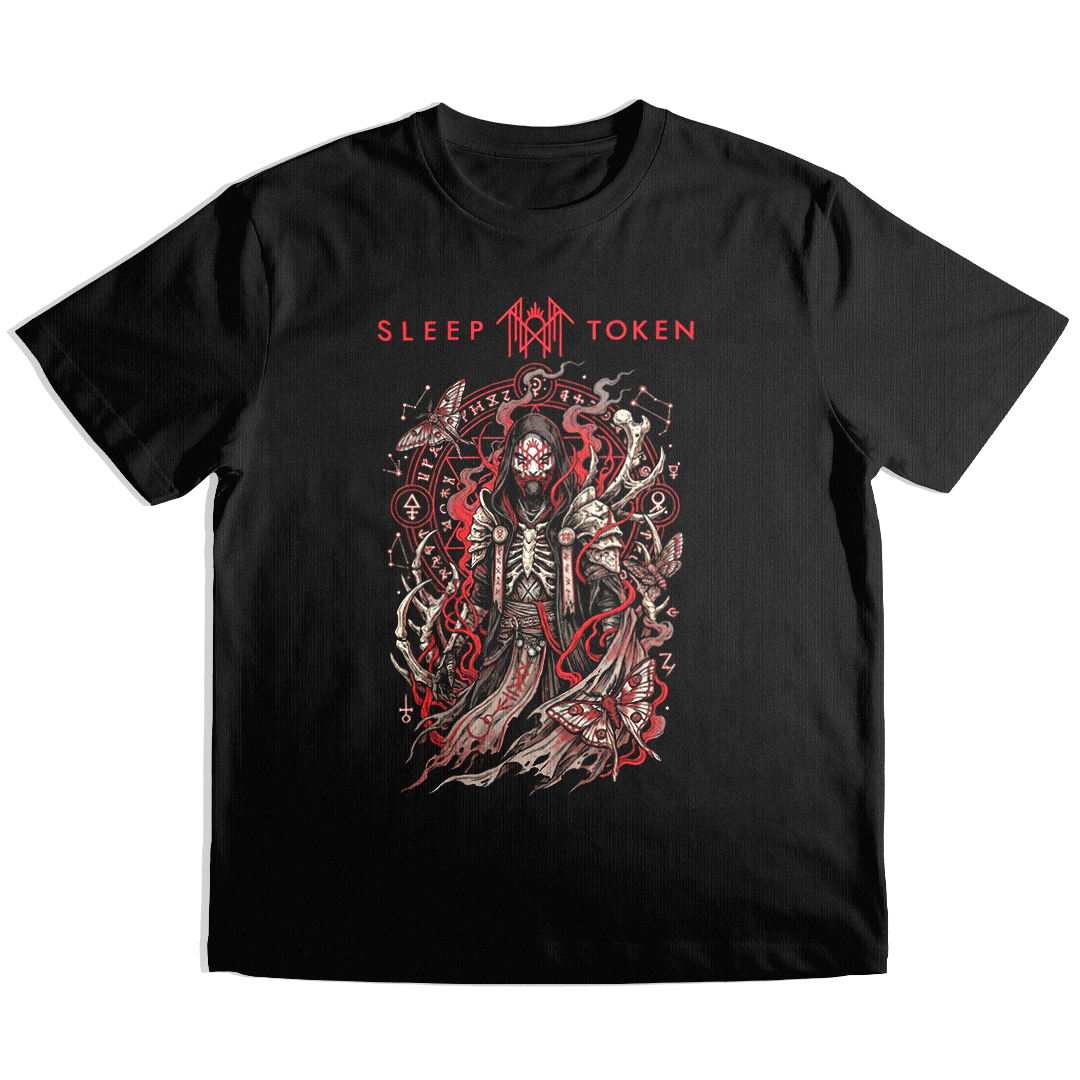 Camiseta Essencial Sleep Token | Crimson Vessel