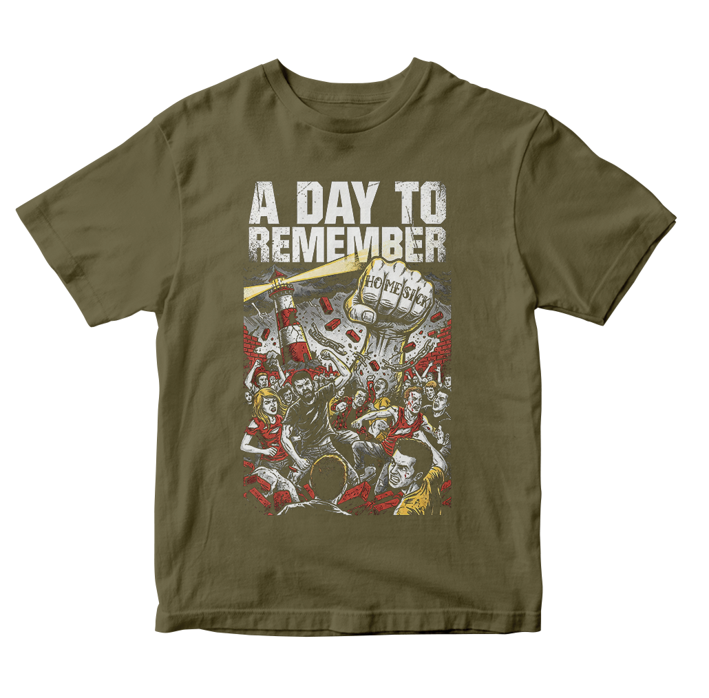 Nome do produto: Camiseta Prime A Day To Remember | Homesick