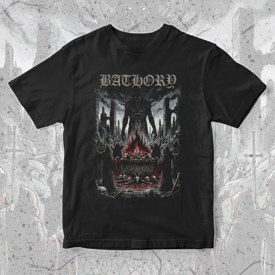 Nome do produto: Camiseta Bathory | The Dark Altar