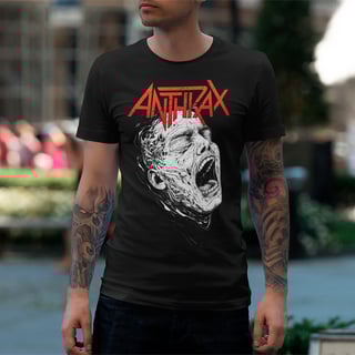 Nome do produto Camiseta Anthrax | Eyes Shut, Mouth Loud