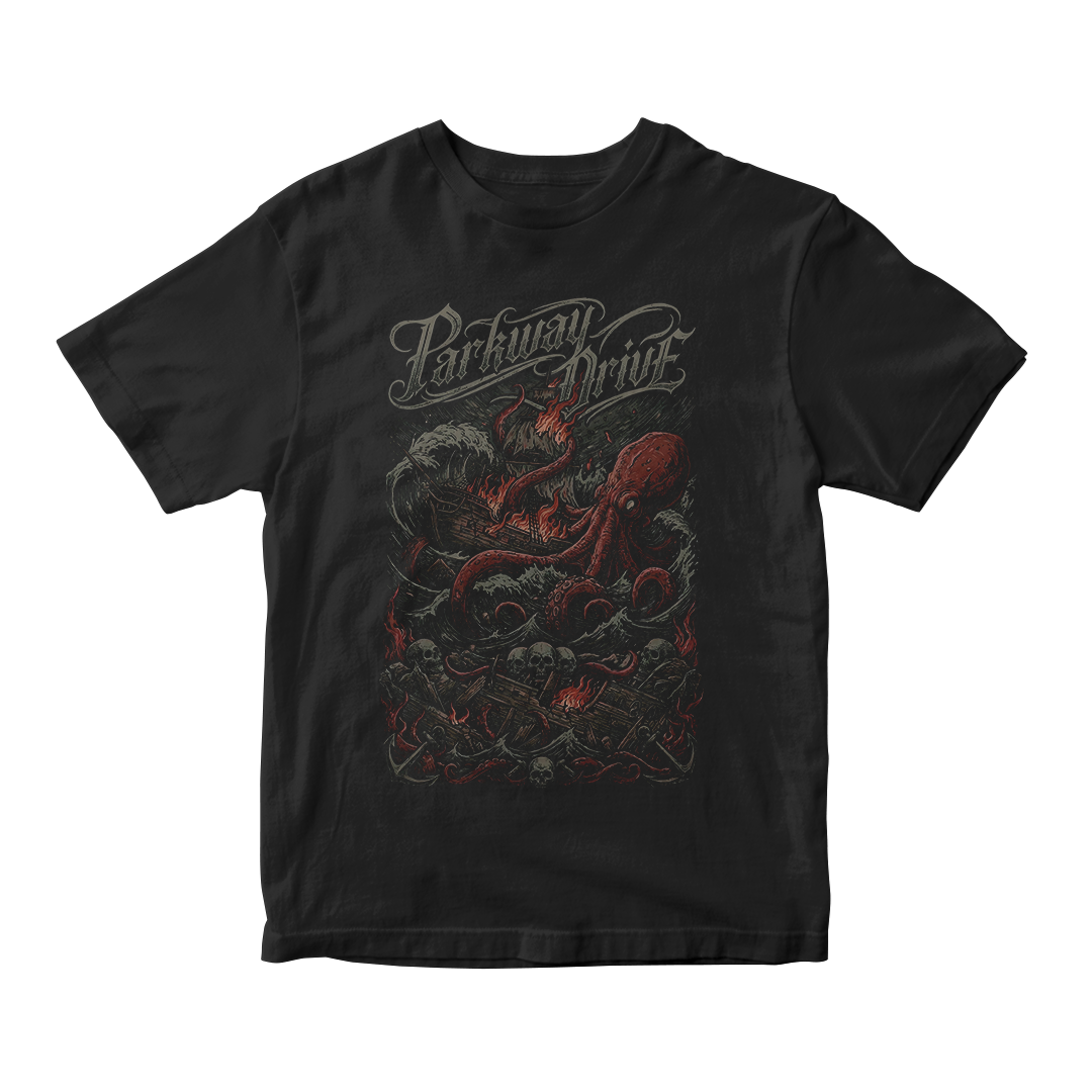 Nome do produto: Camiseta Prime Parkway Drive | Kraken Rage