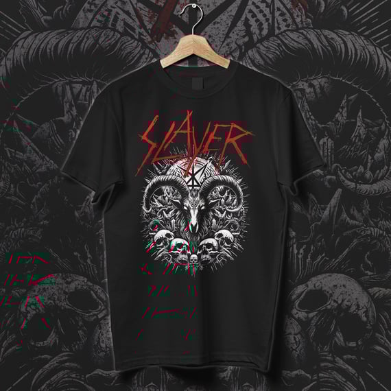 Camiseta Slayer | Baphometic Slaughter