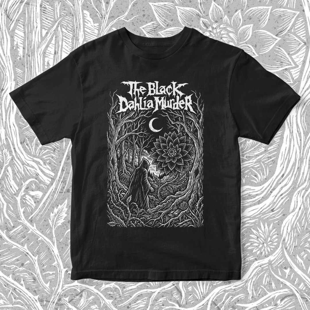 Nome do produto: Camiseta The Black Dahlia Murder | Lunar Dahlia