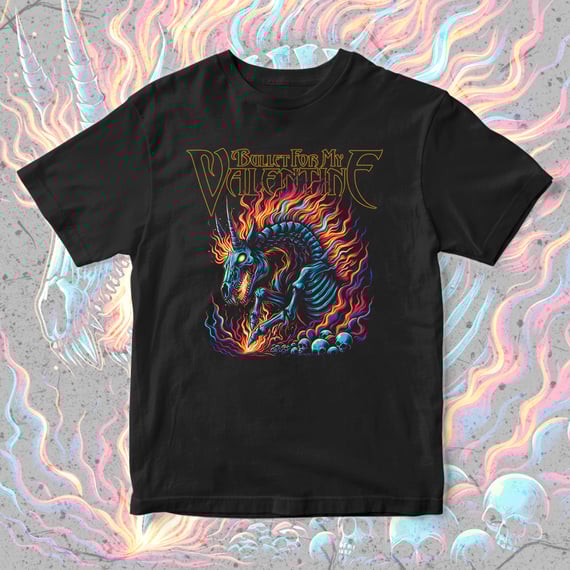 Camiseta Bullet For My Valentine | Burning Horse